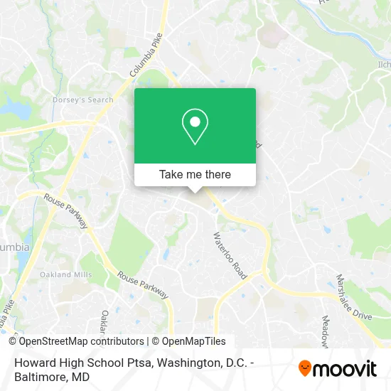 Howard High School Ptsa map