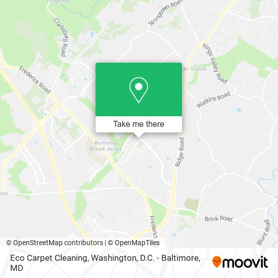 Eco Carpet Cleaning map