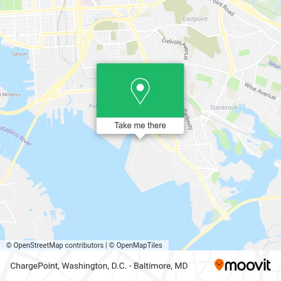ChargePoint map