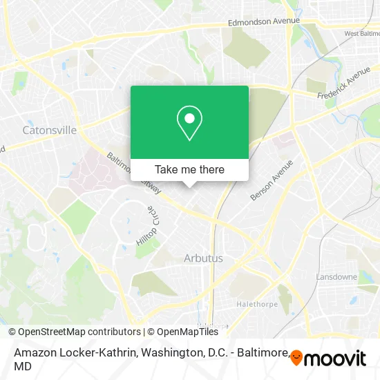 Amazon Locker-Kathrin map