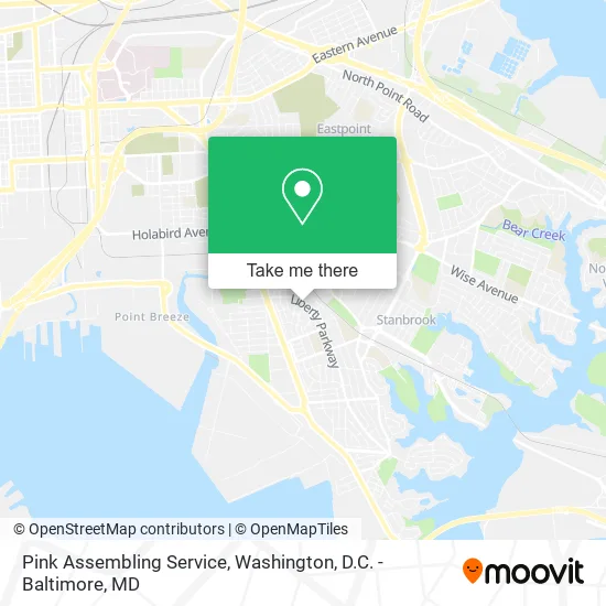 Pink Assembling Service map