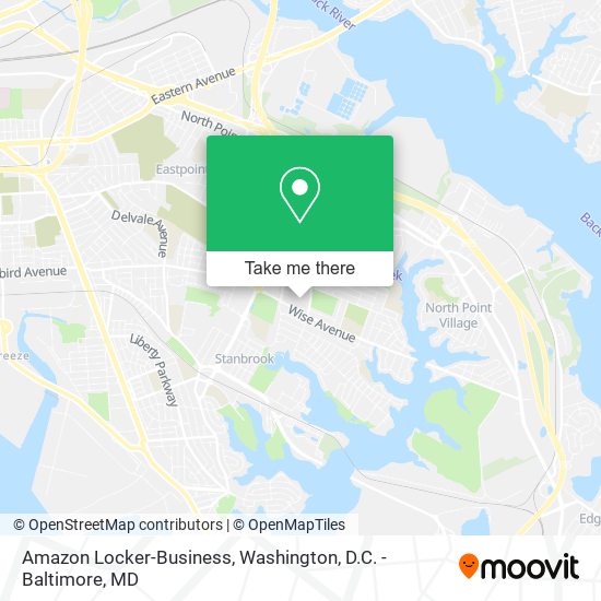 Amazon Locker-Business map