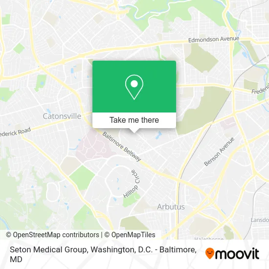 Seton Medical Group map