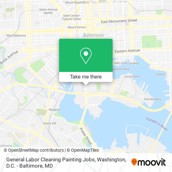 General Labor Cleaning Painting Jobs map