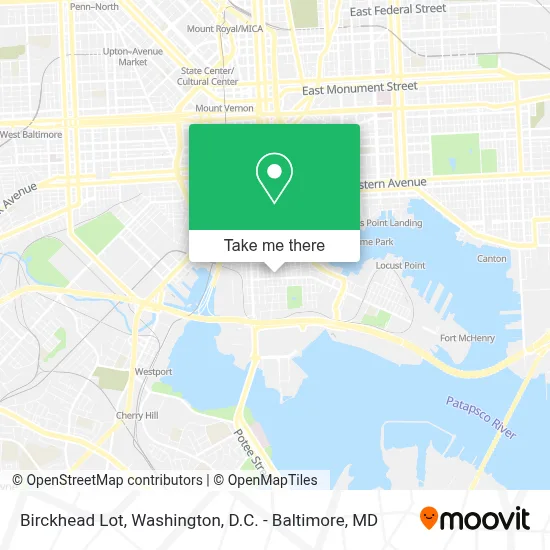 Birckhead Lot map