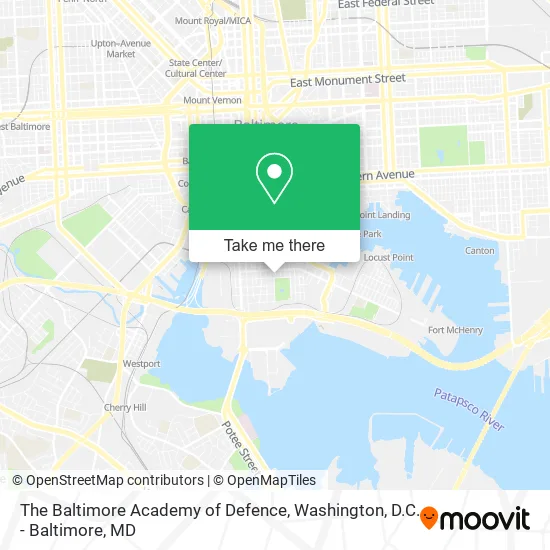 The Baltimore Academy of Defence map