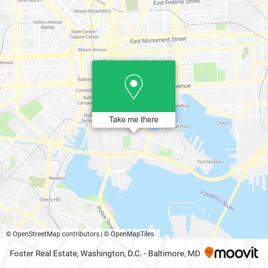 Foster Real Estate map