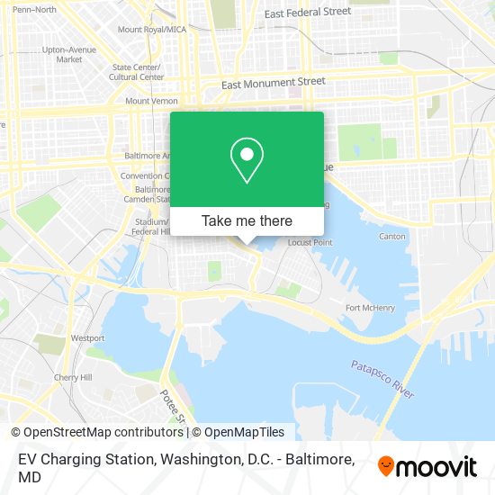 EV Charging Station map