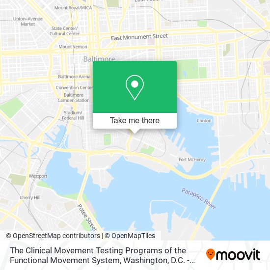 The Clinical Movement Testing Programs of the Functional Movement System map