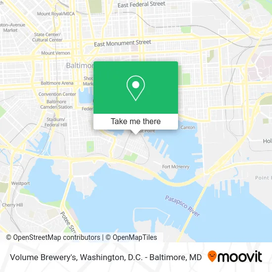 Volume Brewery's map