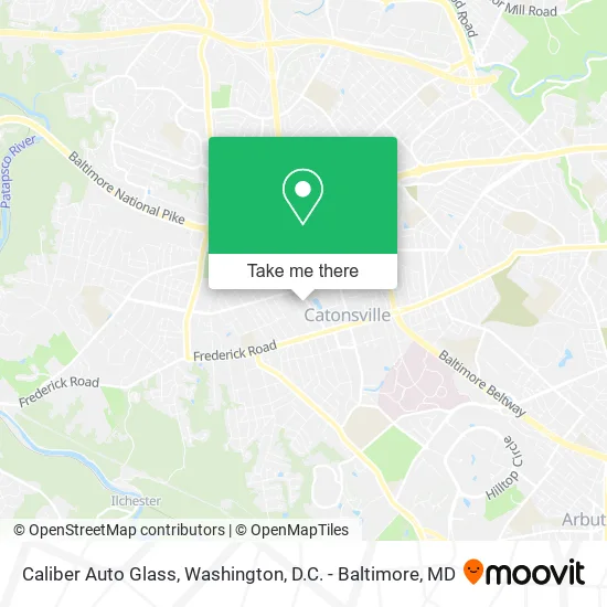 Caliber Auto Glass map