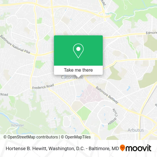 Hortense B. Hewitt map