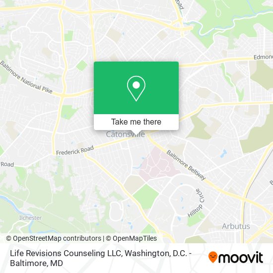 Life Revisions Counseling LLC map