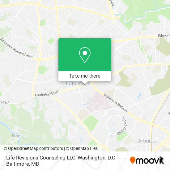 Life Revisions Counseling LLC map