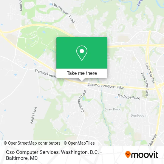 Cso Computer Services map