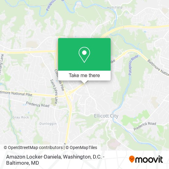 Amazon Locker-Daniela map