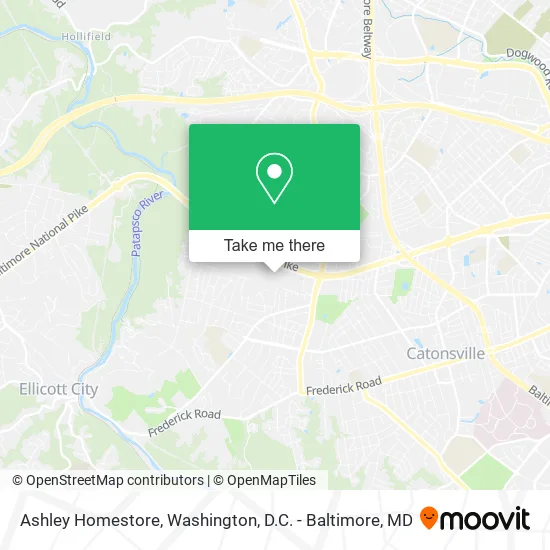 Ashley Homestore map