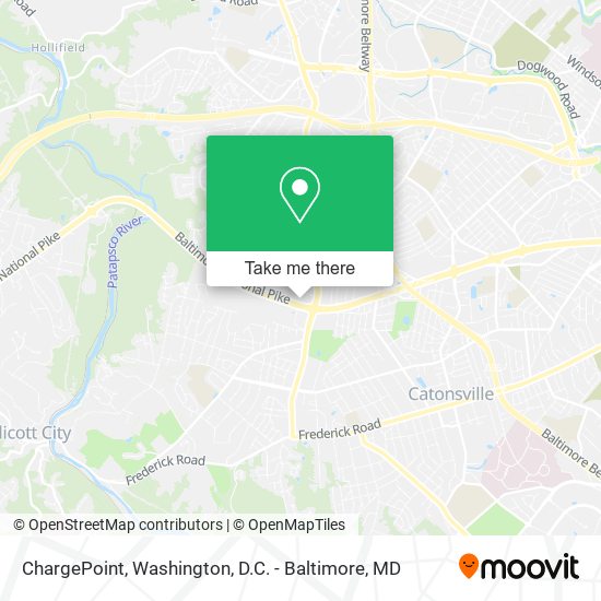 ChargePoint map