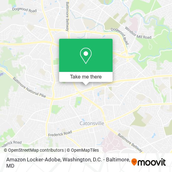 Mapa de Amazon Locker-Adobe