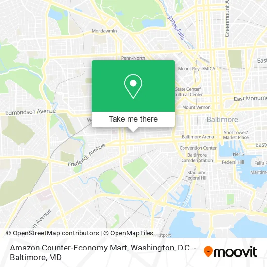 Amazon Counter-Economy Mart map
