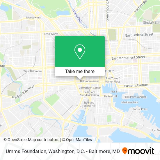 Umms Foundation map