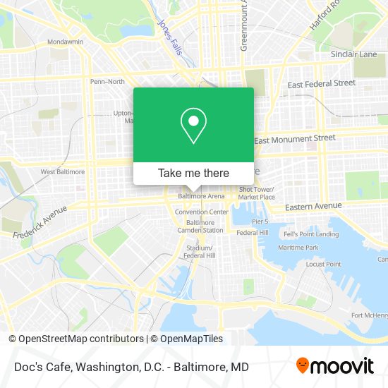 Mapa de Doc's Cafe