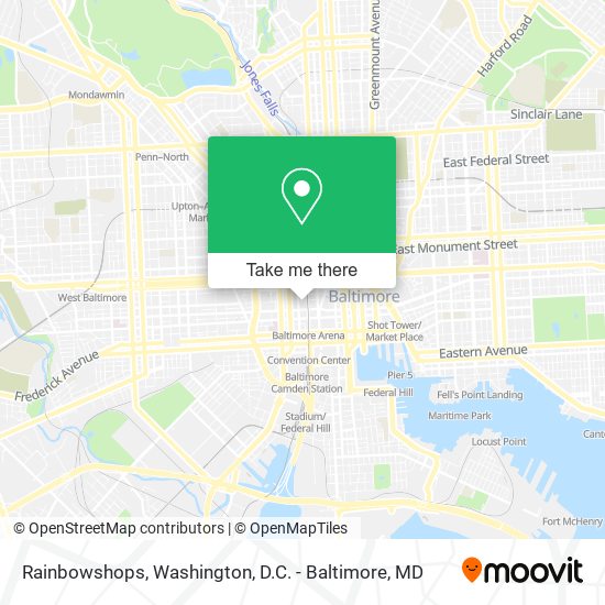 Mapa de Rainbowshops