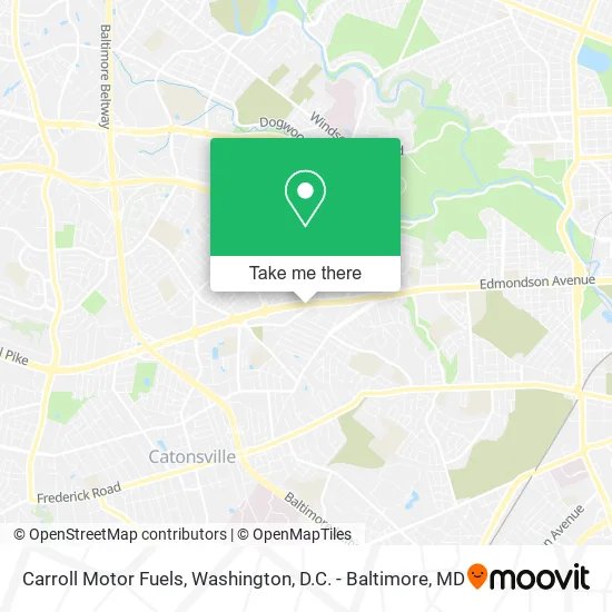 Carroll Motor Fuels map