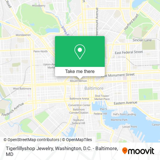 Mapa de Tigerlillyshop Jewelry