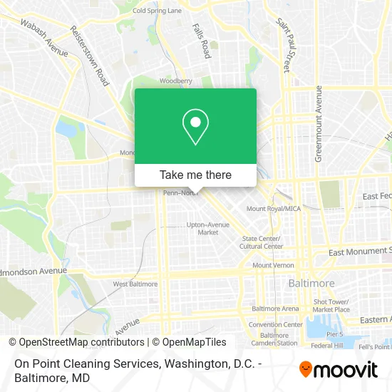 On Point Cleaning Services map