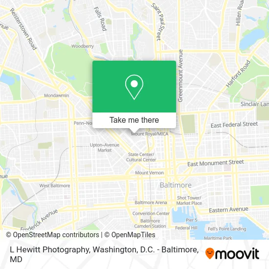 L Hewitt Photography map