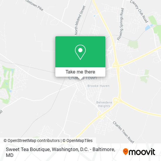 Sweet Tea Boutique map
