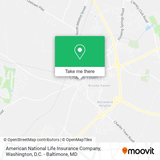 Mapa de American National Life Insurance Company