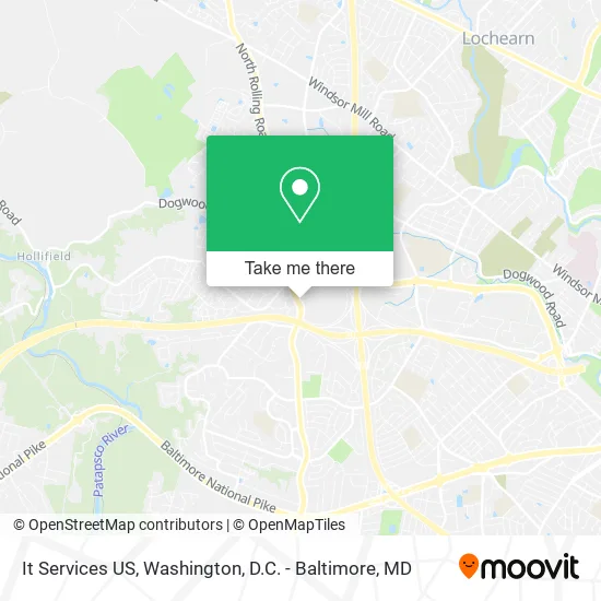 It Services US map