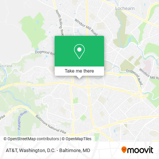 AT&T map