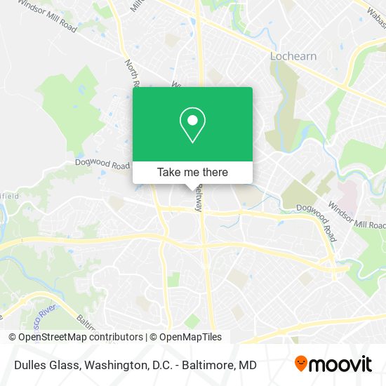 Mapa de Dulles Glass