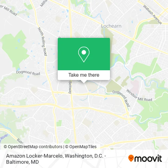 Amazon Locker-Marcelo map