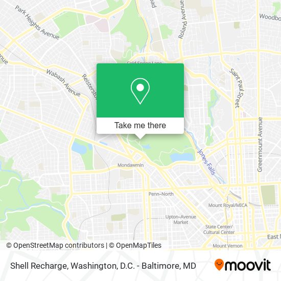 Shell Recharge map