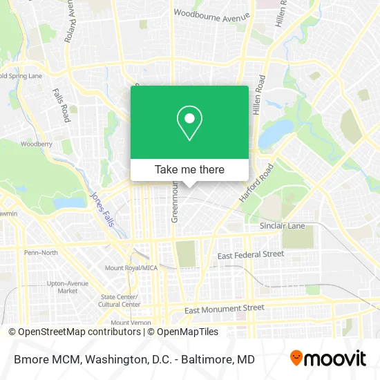 Bmore MCM map