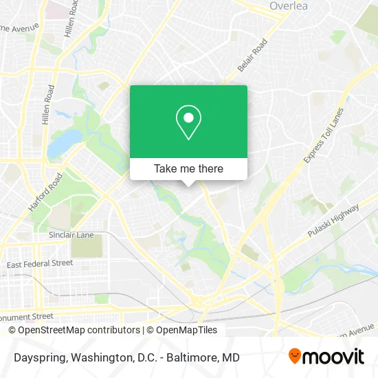 Dayspring map