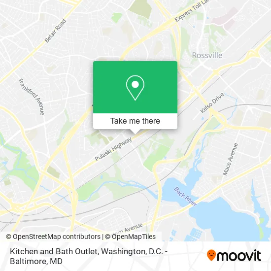 Mapa de Kitchen and Bath Outlet