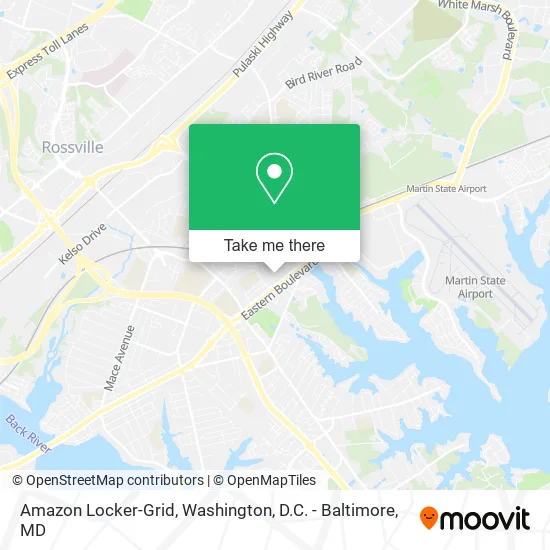 Mapa de Amazon Locker-Grid