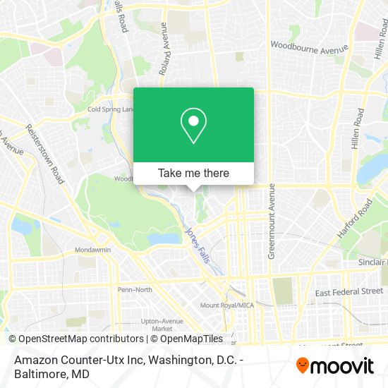 Amazon Counter-Utx Inc map