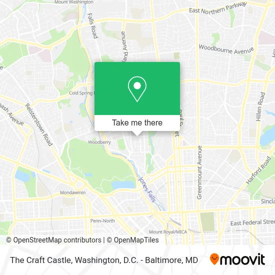 The Craft Castle map