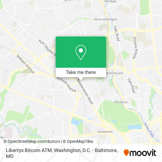 Libertyx Bitcoin ATM map