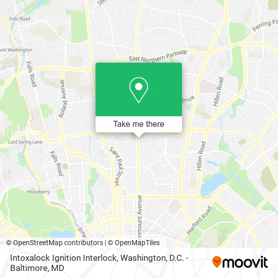 Intoxalock Ignition Interlock map