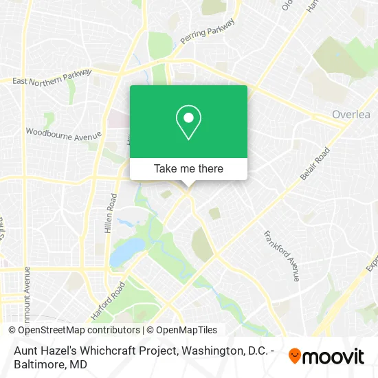 Aunt Hazel's Whichcraft Project map