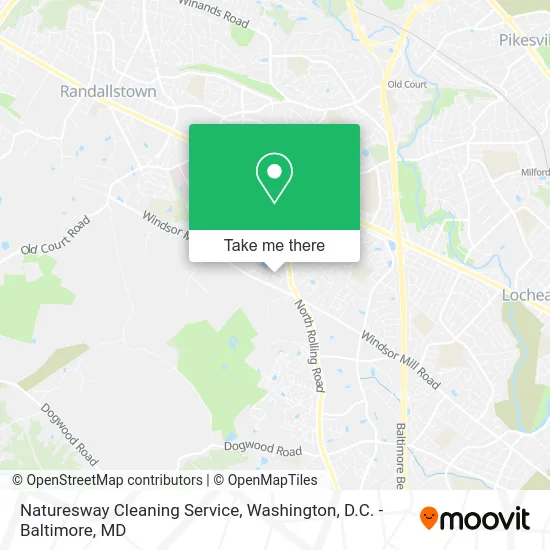 Naturesway Cleaning Service map