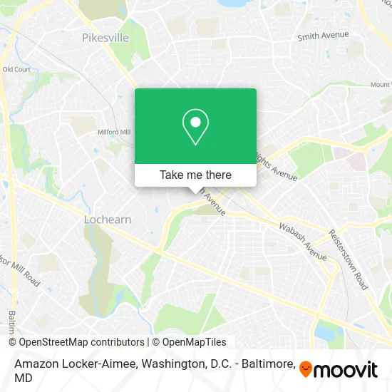 Amazon Locker-Aimee map
