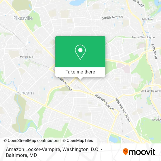 Amazon Locker-Vampire map